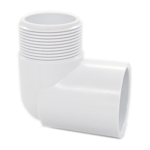 COUDE EN PVC40 90 DEGRÉS MPT X COLLÉ