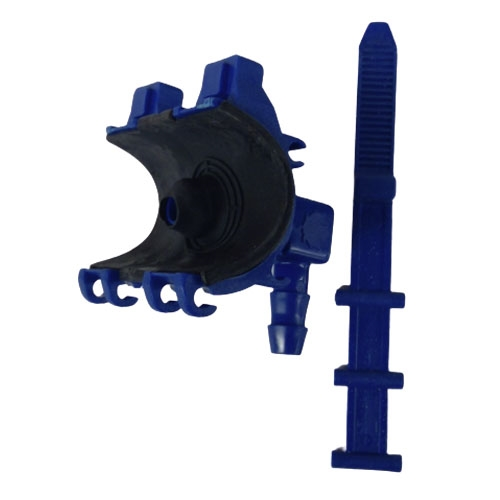 RACCORD UNIVERSEL BLEU SIMPLE AVEC TIE-WRAP (SAC)