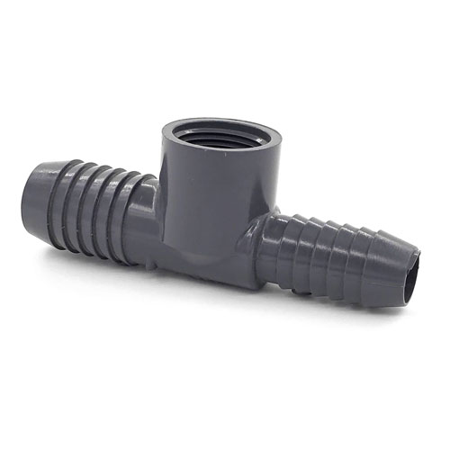 TÉ RÉDUIT 1" EN PVC INS X INS X FPT