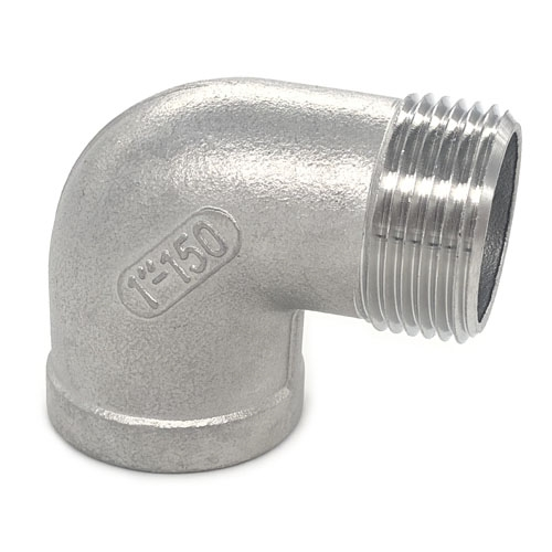 COUDE EN ACIER INOXYDABLE 90 DEGRÉS MPT X FPT