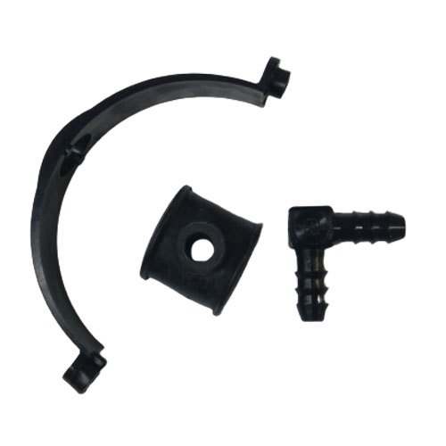 KIT COLLET 1 1/4" COUDE & SELLE 5/16 MJM NOIR (UNITE)