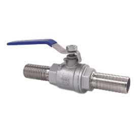 VALVE A BILLE EN ACIER INOXYDABLE INS X INS