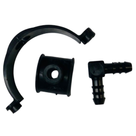 KIT COLLET 1" COUDE & SELLE 5/16 MJM NOIR