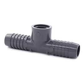 TÉ RÉDUIT 3/4" EN PVC INS X INS X FPT